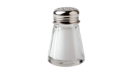 a salt shaker with a silver top