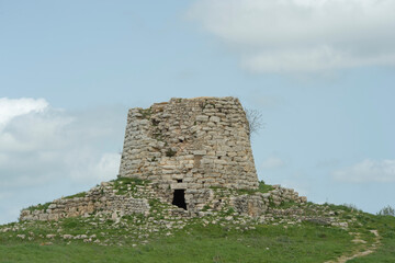 Nuraghe Is Paras - Isili - an archeological site of Isili, a town in the historical region of Sarcidano, province of South Sardinia built in the 15-14th century bc. 