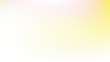Abstract light yellow pink and white gradient background with soft blur effect isolated on transparent background