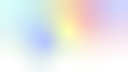 Soft pastel gradient background with blurred colors and a smooth transition isolated on transparent background