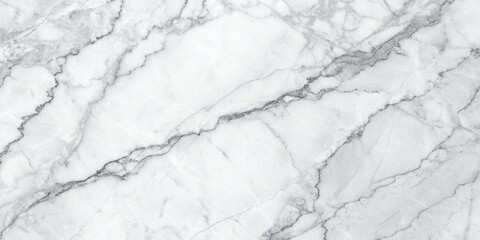 Obraz premium White marble texture background with natural pattern for backdrop or design element, showcasing elegant veins and smooth surface in close up