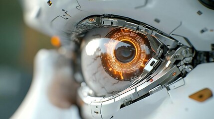 Cybernetic Eye: Futuristic Vision