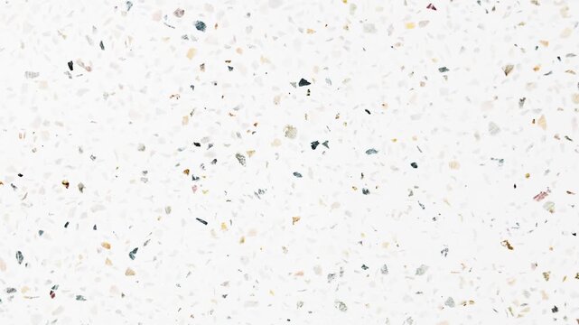 animated video of  surface concrete terrazzo texture abstract background, 4k animation