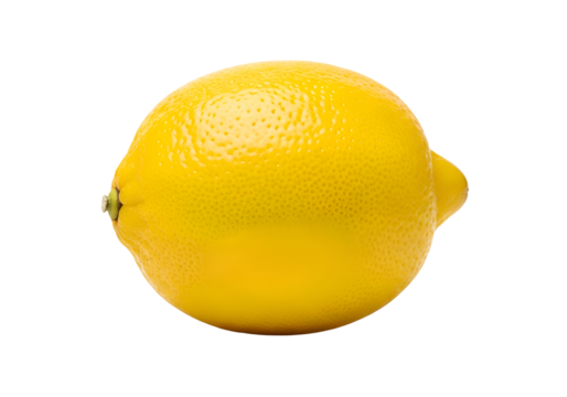 A whole lemon against a black background.