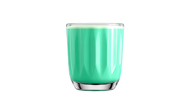 Refreshing green smoothie, a glass of health and natural goodness