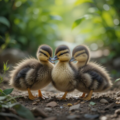 Mallard ducklings