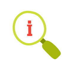 information search vector illustration