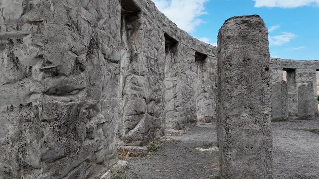 Stonehenge Memorial Overlooking Columbia river