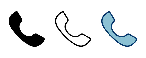 Call icon vector isolated on white background. Phone icon vector. mobile phone. telephone icon