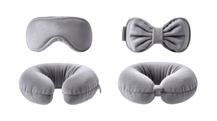 Luxurious fleece sleep mask with bow tie, enhance your relaxation and sleep quality for deep rest