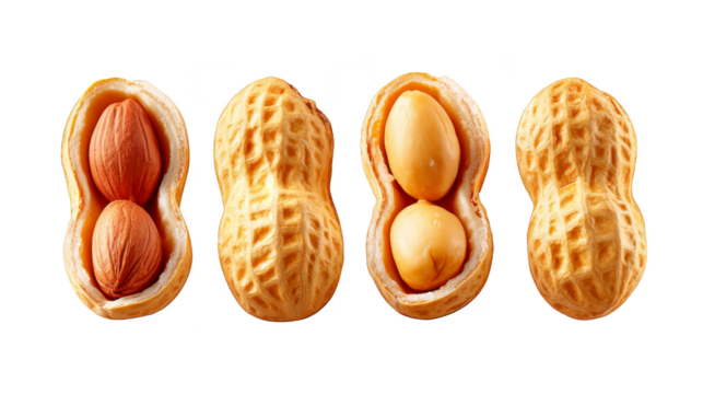 A bountiful mix of nuts, detailed closeup of assorted nuts showcasing their textures and variety