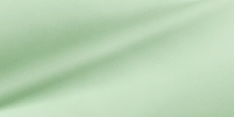 Fototapeta premium Green gradient background, sunlight shining on a blank pastel wall, shadows from the window, light colored concrete landscape texture in a natural and organic style.