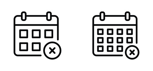 calendar icon vector