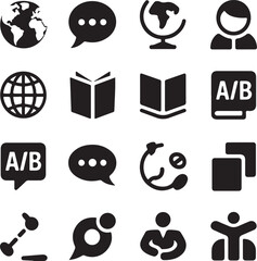 Abstract geometric shapes and lines in a dynamic composition silhouette design