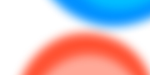 Abstract blue and orange glowing gradient element