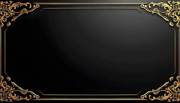 3D luxury texture design featuring metallic gold borders