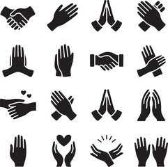 Abstract geometric pattern silhouette design with vibrant color accents and typographic elements silhouette