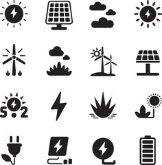 Abstract geometric shape silhouette design with vibrant color accents and bold outlines