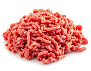 Pile of ground meat