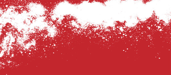 Abstract Dark red concrete dirty rustic fire red texture. Old vintage retro red background texture banner with elegant holiday color and design Vector red grunge texture white transparent background. 