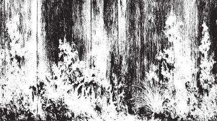 Fototapeta premium Old texture of the wall covered with paint with the effect of damage, dust, graininess, cracked. Concrete surface - Overlay texture, template grunge stamp.