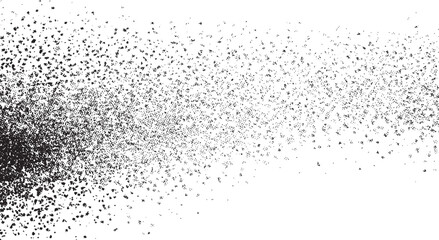 Dirty or dust film grain speck grit grunge overlay on white background grain noise particles.Subtle distressed dust texture overlay. 