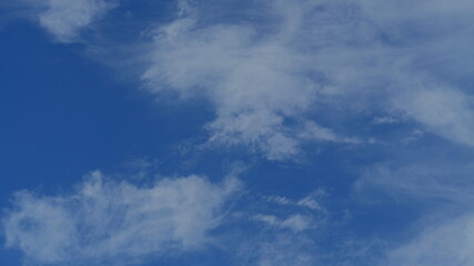 nice  clouds in the sky morning