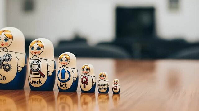 pdca cycle quality management system russian dolls