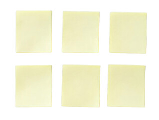 Six soap bars arranged for hygiene and cleanliness concepts