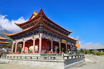 Fototapeta premium Chongsheng Temple, Dali, Yunnan, China