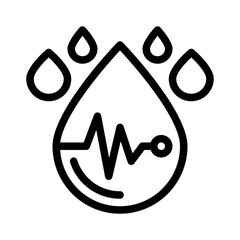 heartbeat line icon