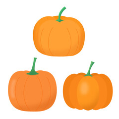 호박, 야채, 스티커