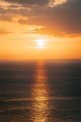 Sunset Over the Sea in Phuket, Thailand