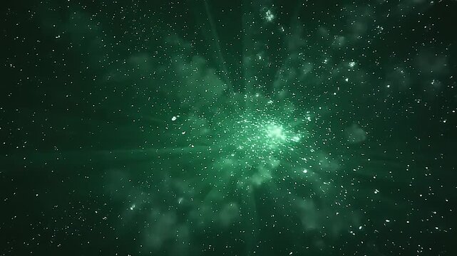 angstrom abstruse park stage band the platform for burst cosmic powder infinite to sprinkle glowing powder clouds, craft angstrom calm still lively cosmic aura sate with brilliant energy.