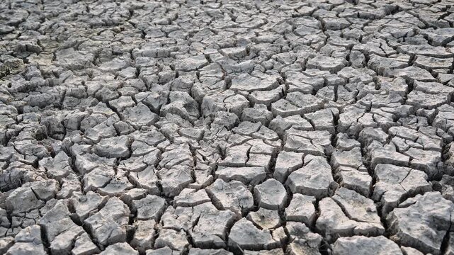dry earth soil texture as backdrop,broken ground in barren land, 