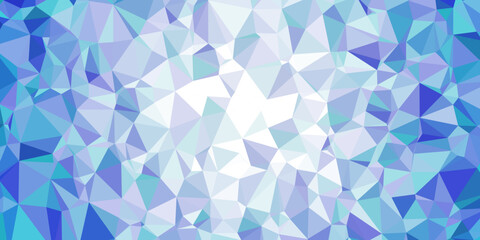 Fototapeta premium abstract background consisting of triangles, polygon gradient background illustration.