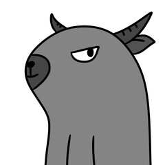 cute cartoon wild animal