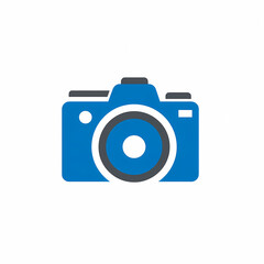 Blue camera icon