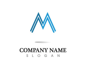 Letter M vector icons such logos