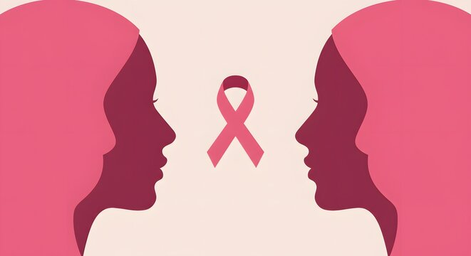 National Sisters Day Female solidarity and support for breast cancer awareness. Women community united in the fight against the disease. - Powered by Adobe