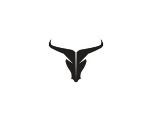 Bull horn logo and symbols template icons app