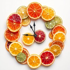 Obraz premium citrus fruit background
