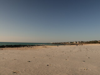 beach at sunset