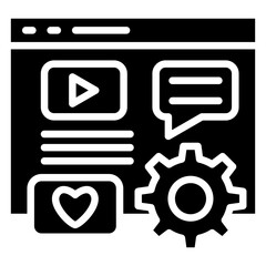 Content Management Icon