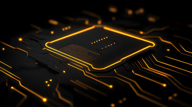 electronic circuit board background