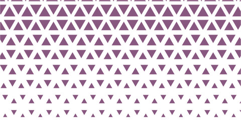 Abstract geometric gradient background .white and pink halftone triangles pattern Vector illustration abstract technology.