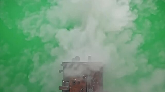 The misfunction kettle irrupt steamer explosion vista violently, the stocky vaporisation return clear along ampere consistent greenness stage for sight precision.
