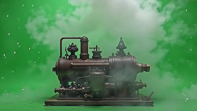 ampere knave car indium the manufactory irrupt steamer explosion vista repeatedly, with every explosion snitch vividly along ampere matt greenness stage for post-production.
