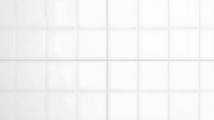 Clean white grid pattern with subtle shadows and vertical lines