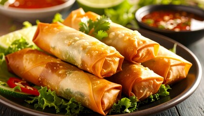 Deep Fried Spring Rolls